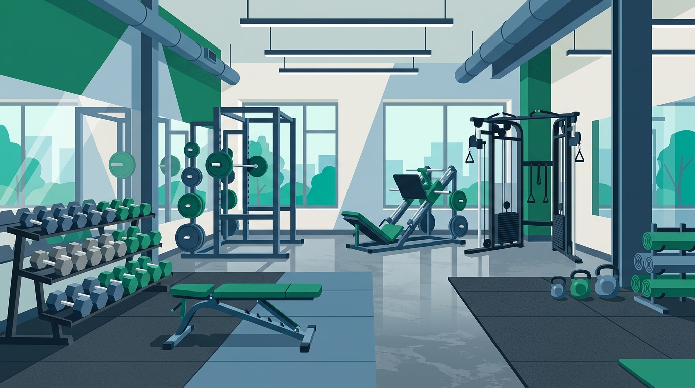 Imagen ilustrativa generada con IA para Smart Fit Sambil